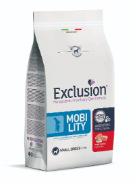 Exclusion Veterinary Diet Mobility Pork and Rice Small Breed